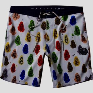 Vissla Lost Souls Men's Size 30 Boardshorts Nathan Fostechko Collab NWT